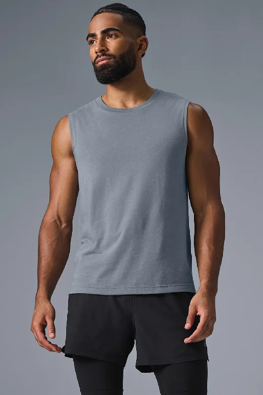 Closeout The Triumph Muscle Tank - Steel Grey