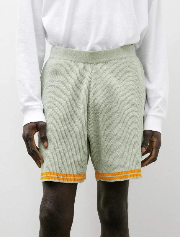 Can't Be Beat Cordy Knit Shorts Mint Green