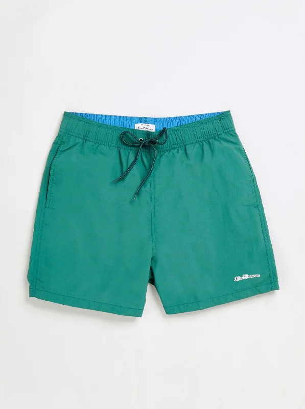 Value Deals South Beach Swim Shorts - Posy Green