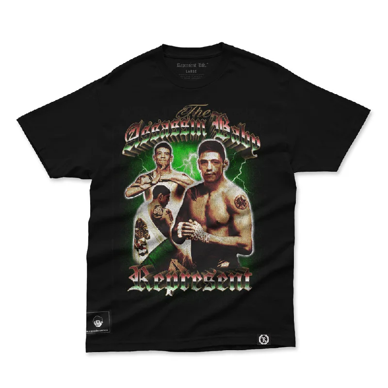 Brandon Moreno WORLD TOUR Heavyweight Tee [BLACK] UFC MEXICO CITY