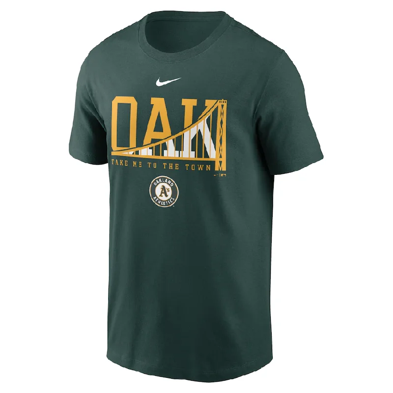 Weekend Bargains to Snag Nike Oakland Athletics Take Me to the Town Local Team T-Shirt - Green Weekend Bargains to Snag Nike Oakland Athletics Take Me to the Town Local Team T-Shirt - Green