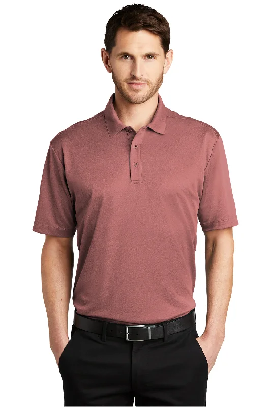 Weekend Shopping Bliss Port Authority Mens Silk Touch Performance Moisture Wicking Short Sleeve Polo Shirt - Heather Garnet Red - Closeout Weekend Shopping Bliss Port Authority Mens Silk Touch Performance Moisture Wicking Short Sleeve Polo Shirt - Heather Garnet Red - Closeout