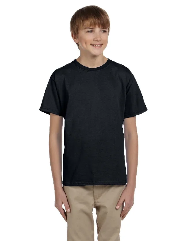 Fruit of the Loom Youth T-Shirt | Black