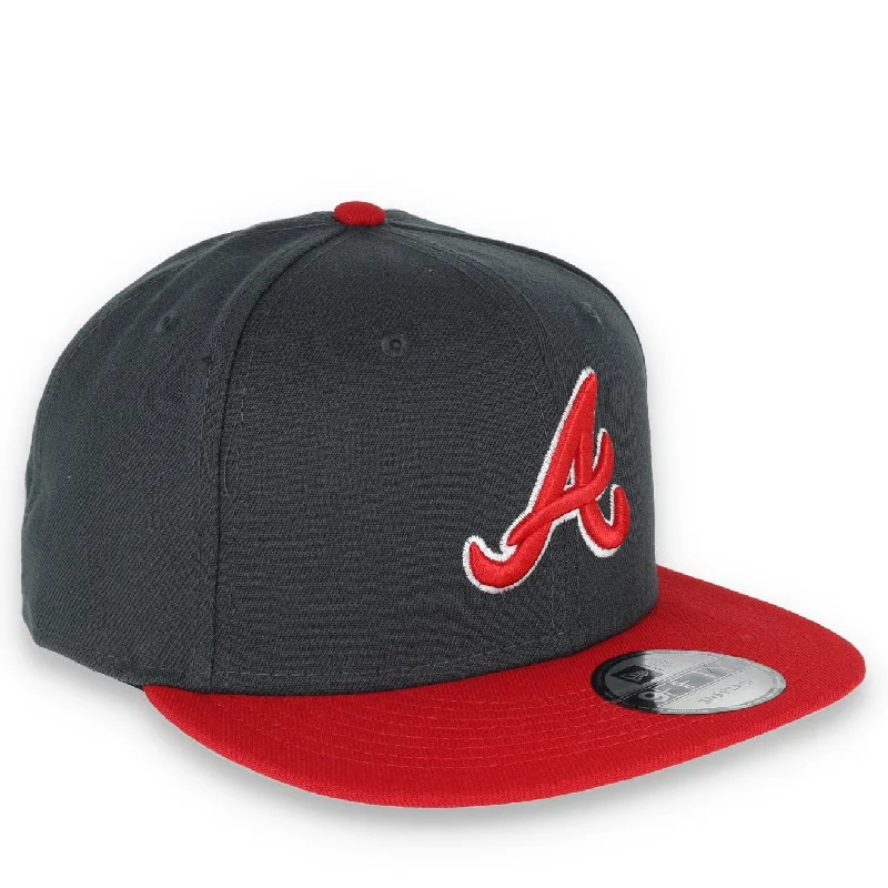 Best Deals New Era Atlanta Braves 2-Tone Color Pack 9FIFTY Snapback Hat-Grey/Scarlet Best Deals New Era Atlanta Braves 2-Tone Color Pack 9FIFTY Snapback Hat-Grey/Scarlet