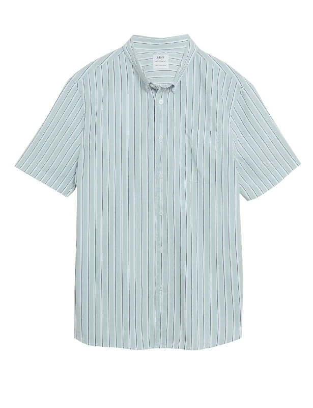 Pure Cotton Striped Shirt