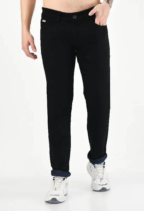 Navy Blue Premium Cotton Casual Pant