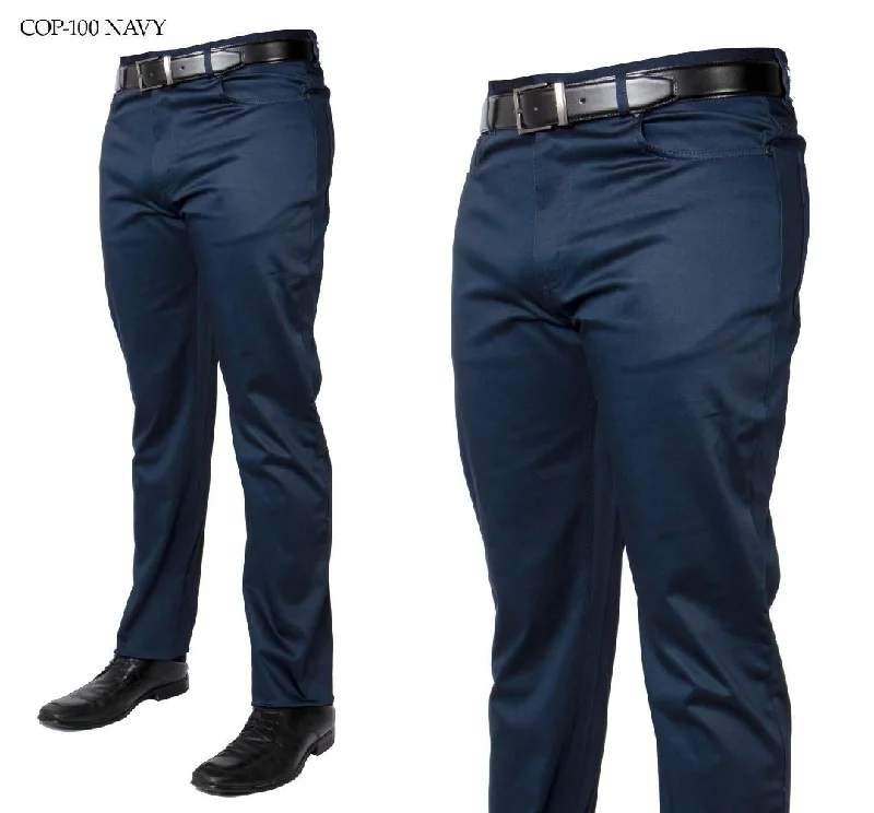 TIME-Limited Offer Prestige COP-100 Tailored Denim Pants Navy