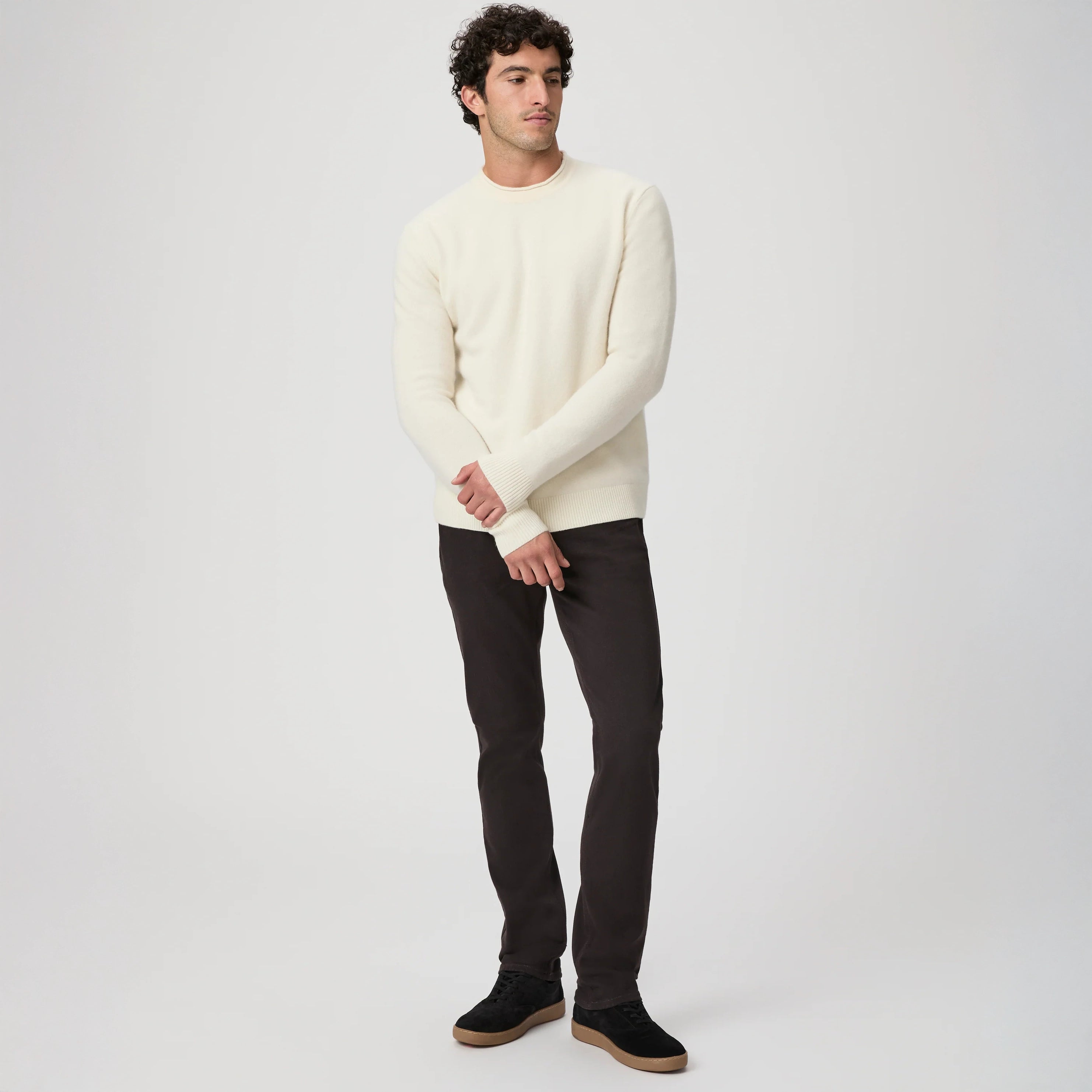 Limited Time Offer Lennox - Deep Chocolate Brown - Slim Fit Transcend Jeans - PAIGE