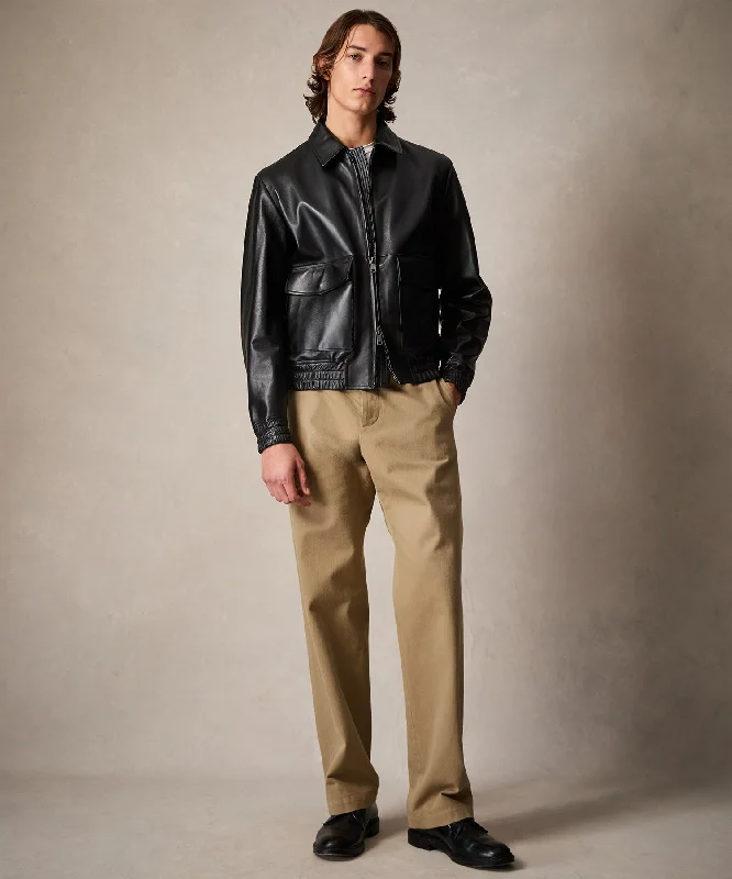 Weekend Savings Fiesta Japanese Relaxed Fit Selvedge Chino in Khaki