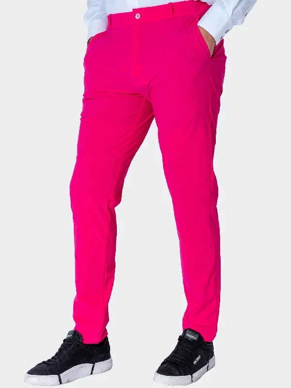 Weekend Wonders Await! Pants Cherry Fushia
