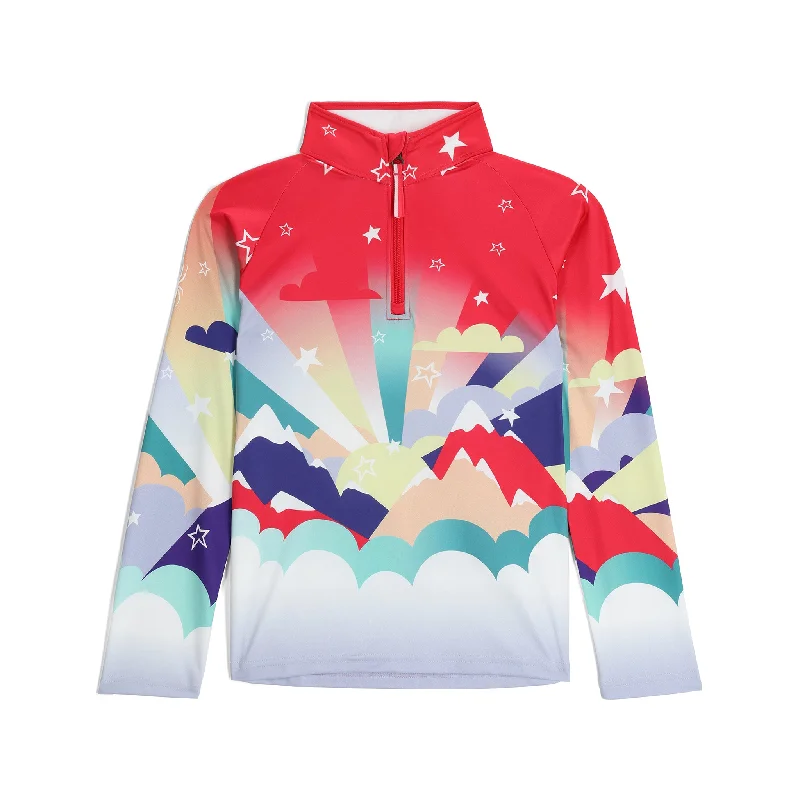 Best Bargains Spyder Girl's Surface 1/2 Zip Top 2025