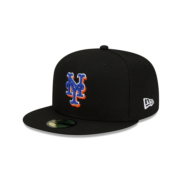 Great Bargain NEW YORK METS ALTERNATE AUTHENTIC COLLECTION 59FIFTY FITTED-ON-FIELD COLLECTION-BLACK
