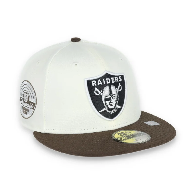 Weekend Specials Just for You Las Vegas Raiders Shield 1980 Hawaii Pro Bowl Side Patch New Era 59Fifty Fitted-Chrome/Walnut Weekend Specials Just for You Las Vegas Raiders Shield 1980 Hawaii Pro Bowl Side Patch New Era 59Fifty Fitted-Chrome/Walnut