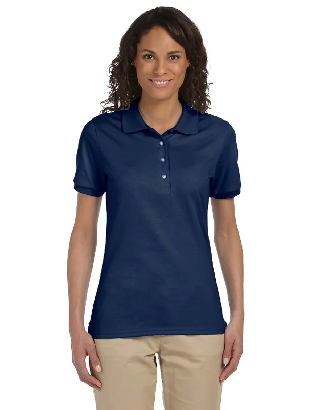 Jerzees Ladies 50/50 Jersey Knit Polo Shirt | J Navy