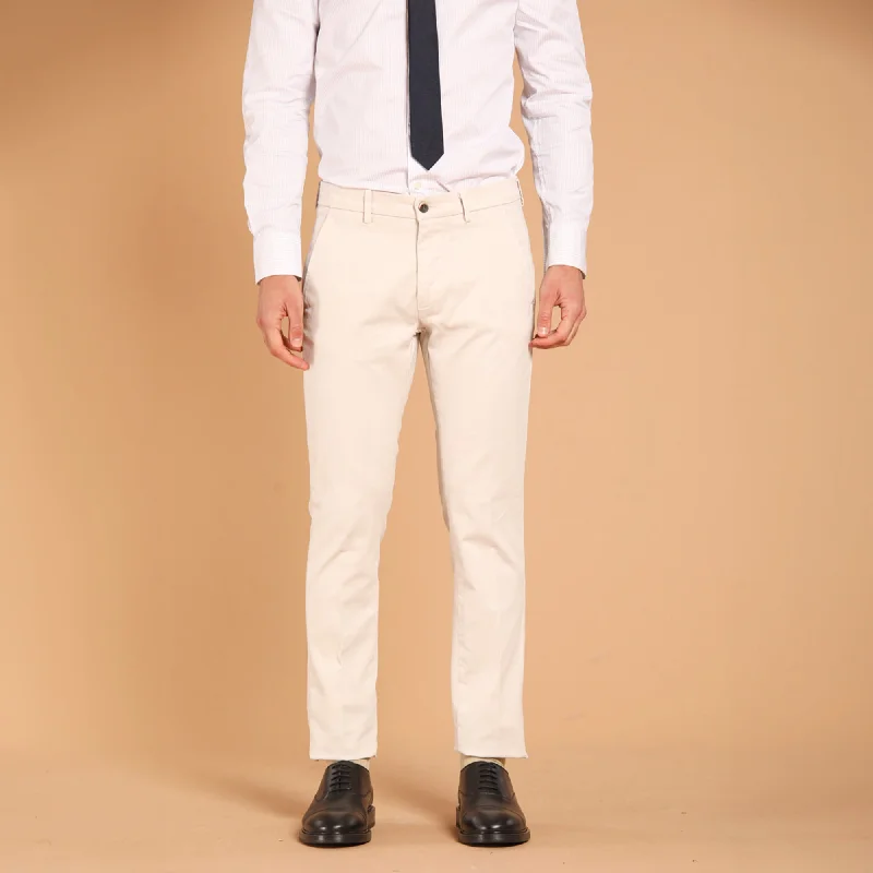 Major Deal Bone Twill Stretch Slim Fit Chino - Mason's