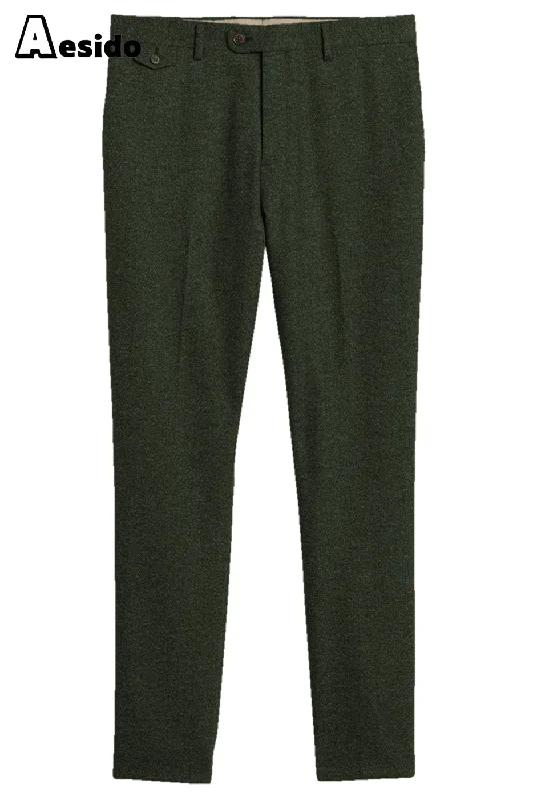 Sale Event Men's Wool Tweed Trousers
