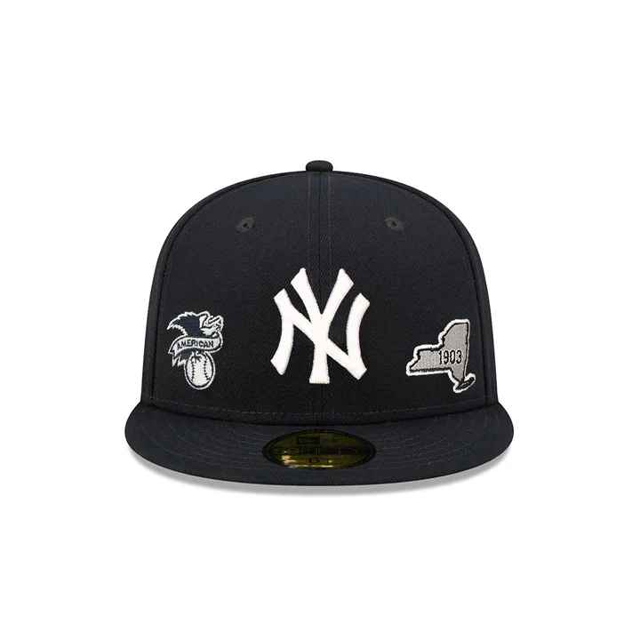 Exclusive Access New Era New York Yankees Identity 59Fifty Fitted Hat- Navy
