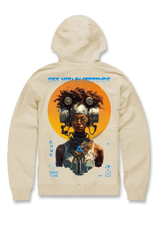 Limited Availability Deftronic Pullover Hoodie (Khaki)
