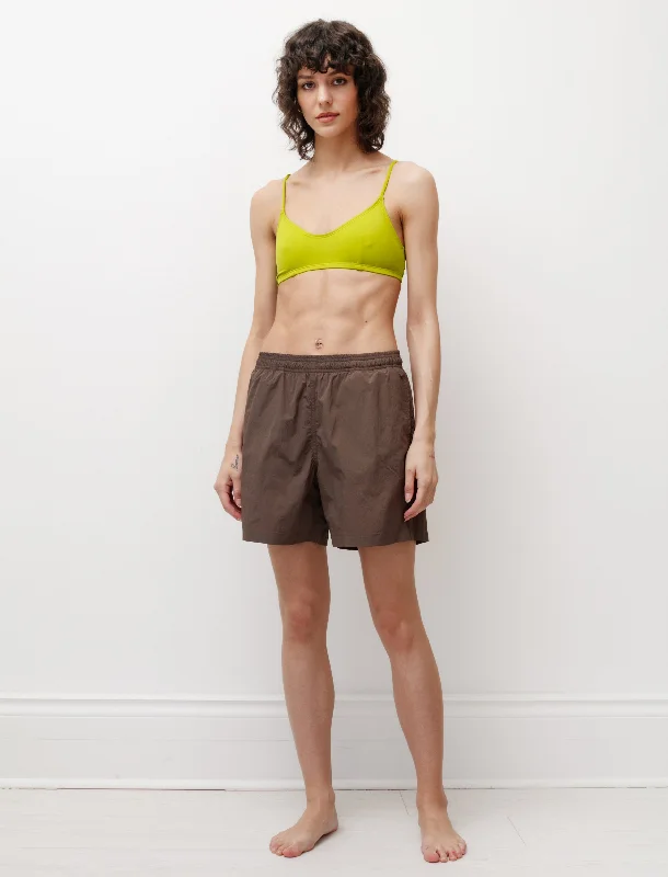 Exclusive Deal Mid Length Swim Shorts Olive