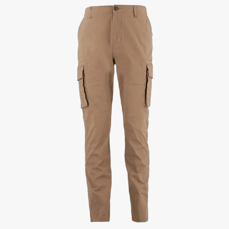 Pierre Cardin Mens Cargo Pants Taupe