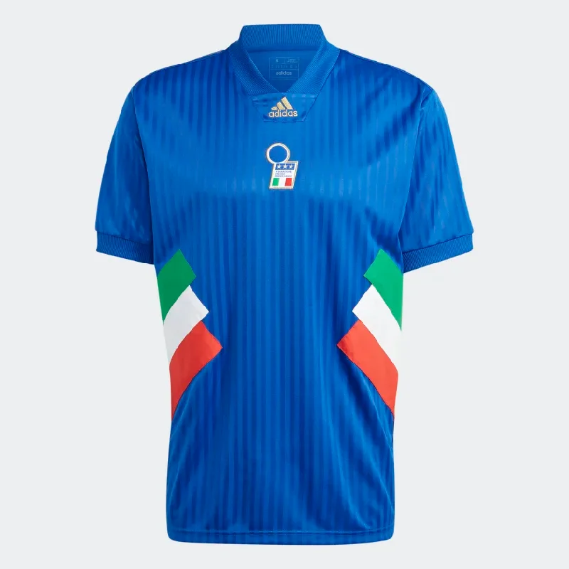 Act Fast Adidas Italy Icon Jersey-Blue