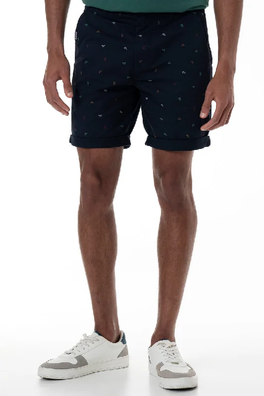 Weekend Deal Printed Chino Shorts _ 154349 _ Ink