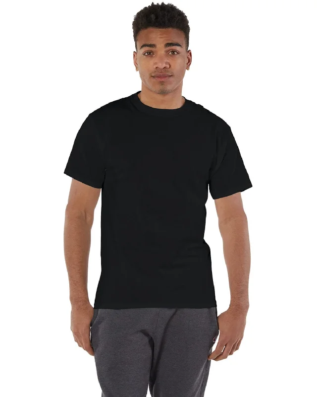 Champion Cotton T-Shirt | Black