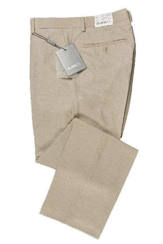 Exclusive Offer "Bradley" Tan Luxury Wool Blend Suit Pants