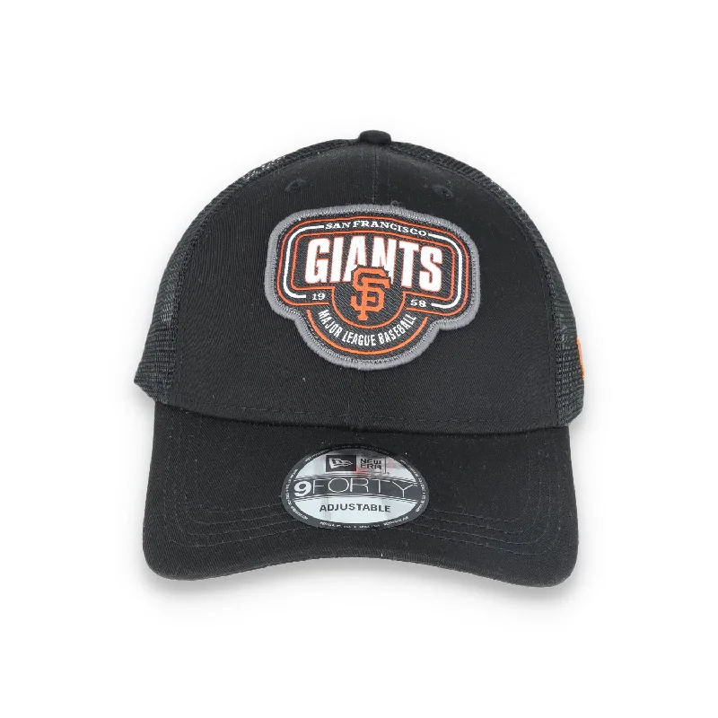 Closeout San Francisco Giants New Era Patch 9FORTY Snapback Cap