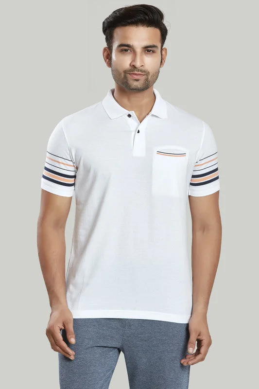 Weekend Specials You Can't Miss Stripe Jersey Polo