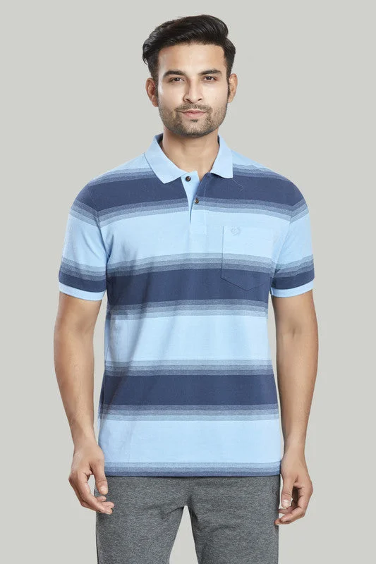 Weekend Offers That Tempt Stripe Pique Polo