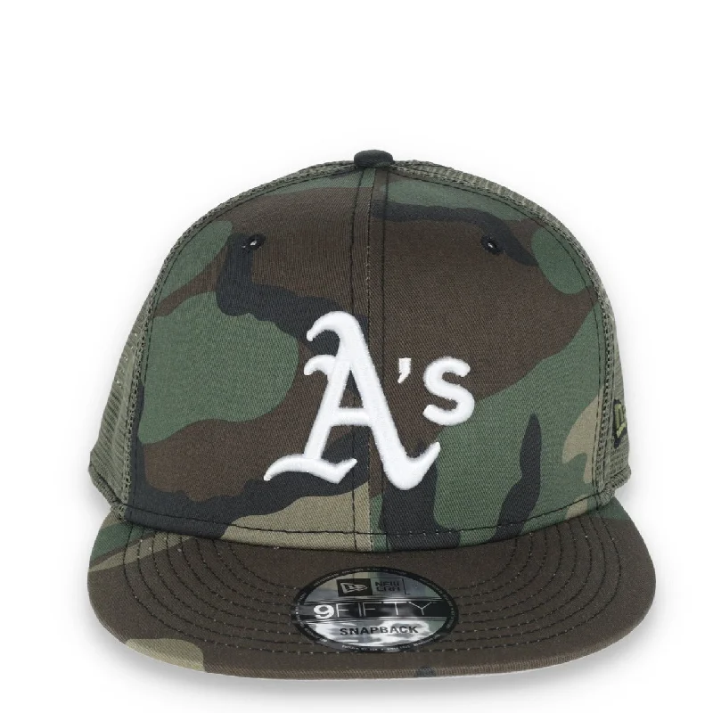 Fantastic Offers NEW ERA OAKLAND ATHLETICS CLASSIC TRUCKER SNAPBACK 9FIFTY-CAMO