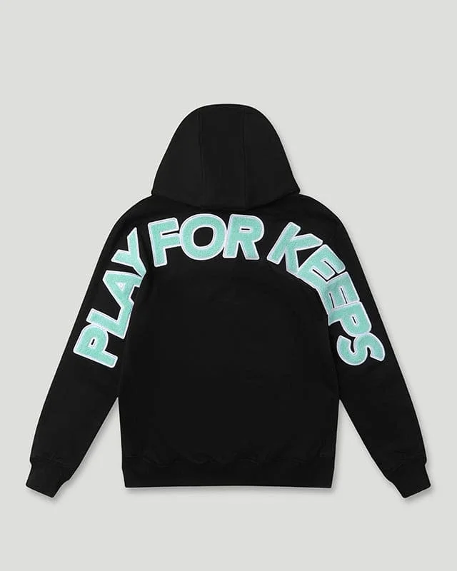 Mega Sale PFK Hoodie Black/Teal