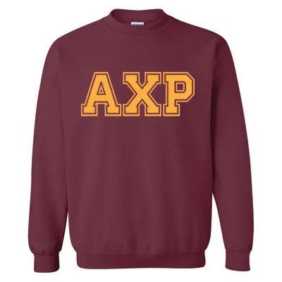 Price Blitz Fraternity Crewneck Sweatshirt, Printed Varsity Letters - Gildan 18000 - CAD Price Blitz Fraternity Crewneck Sweatshirt, Printed Varsity Letters - Gildan 18000 - CAD