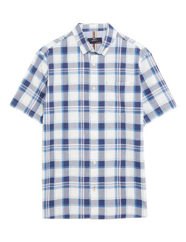 Savings Galore Pure Cotton Check Shirt