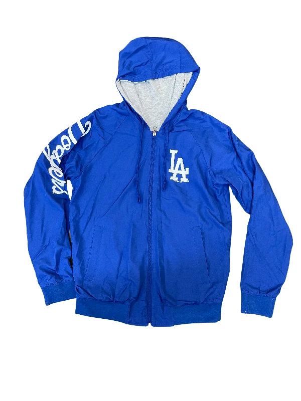 Super Sale GIII Los Angeles Dodgers  Wild Pitch Full Zip Reversible Jacket