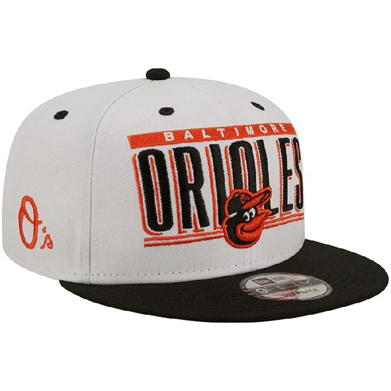 Weekend Offers That Please New Era Baltimore Orioles Title 9FIFTY Snapback Hat - White/Black Weekend Offers That Please New Era Baltimore Orioles Title 9FIFTY Snapback Hat - White/Black