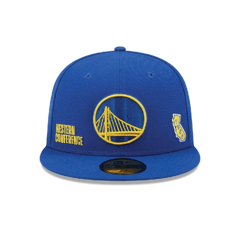 Clearance Event New Era Golden State Warriors Identity 59Fifty Fitted Hat-Royal