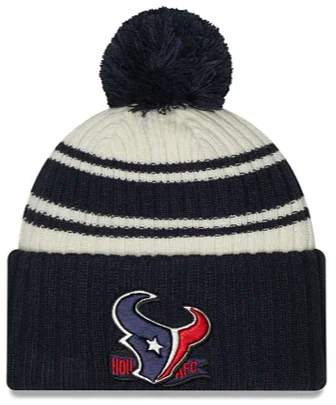 Closeout New Era Houston Texans Cold Weather Pom Knit