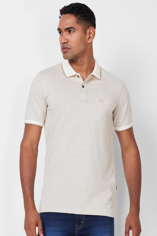 Jacquard Texture Polo