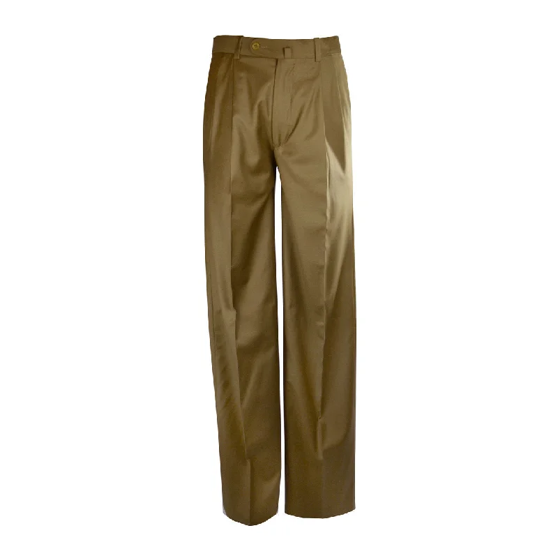 Newport Tobacco - Pleat Front Trouser