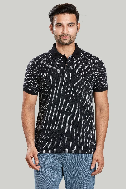 While Supplies Last Jacquard Texture Polo