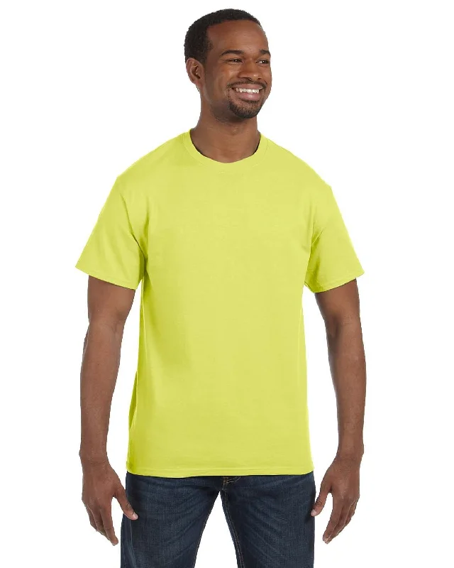 Weekend Deals That Dazzle Jerzees Heavyweight 50/50 T-Shirt | Safety Green