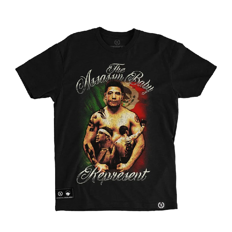 Brandon Moreno VINTAGE Signature Tee [BLACK] UFC MEXICO CITY