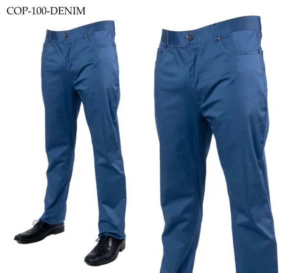 YEAR-End Sale Prestige COP-100 Tailored Denim Pants Denim