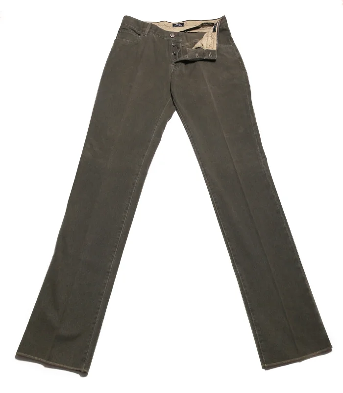 Cesare Attolini Navy Blue Pants