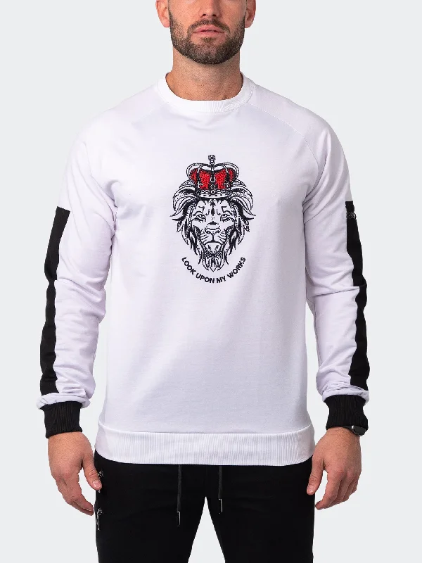 While Supplies Last Sweater Works White