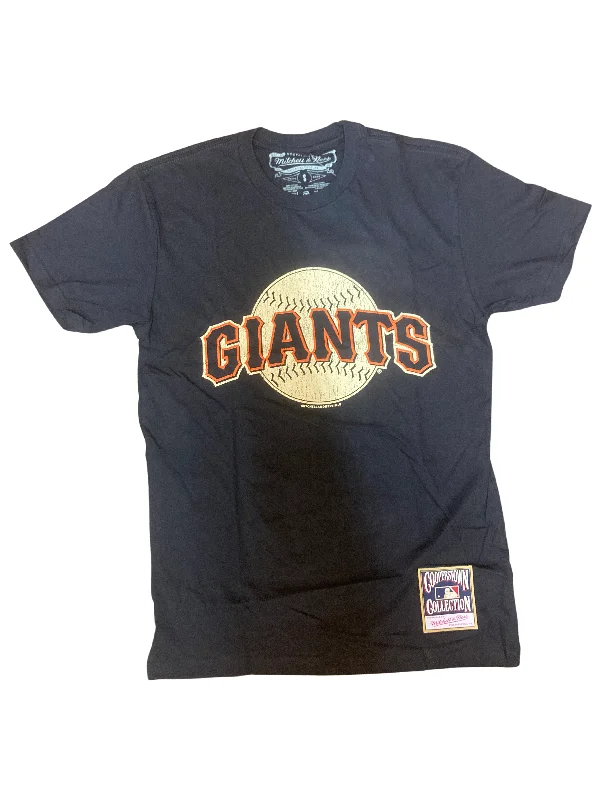 Sale Event Mitchell & Ness Men's Under The Lights San Francisco Giants Graphic Tee- black Sale Event Mitchell & Ness Men's Under The Lights San Francisco Giants Graphic Tee- black