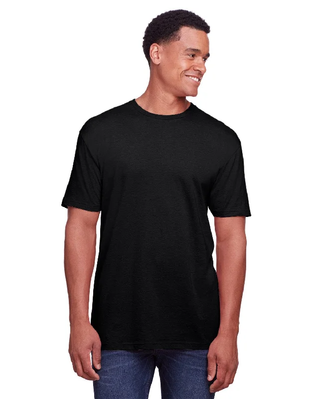 Gildan Mens Softstyle CVC T-Shirt | Pitch Black