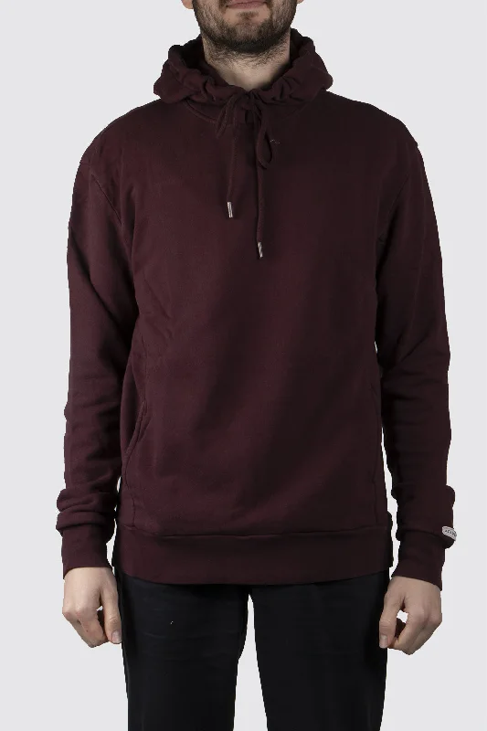 Weekend Savings Extravaganza The Academy Brand Boston Hoodie Burgundy
